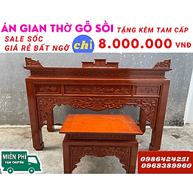 Mua Án gian thờ gỗ sồi nga
