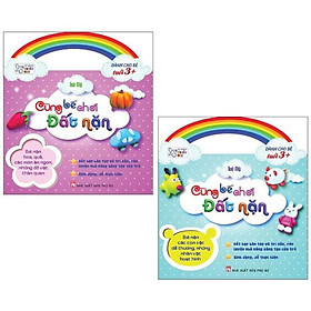 Cùng Bé Chơi Đất Nặn - Combo 2 Quyển - NXB Phụ Nữ