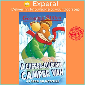 Sách - A Cheese-Coloured Camper Van by Geronimo Stilton (UK edition, paperback)