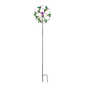 Outdoor Yard Wind Mill Spinner Lawn Garden Decor Patio Stake Ornament 40cm Height