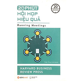 20 phút hội họp hiệu quả - bản quyền