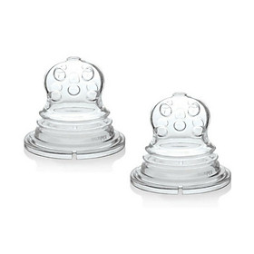 Bộ 2 Ti Rời Lỗ Chữ Thập Thay Thế Bình Bóp Kidsme Silicone Sac For Food Squeezer Cho Bé Trên 4 Tháng Tuổi Từ Anh Quốc - Ăn Dặm Chủ Động