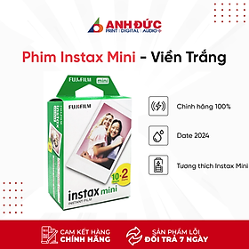 Mua Phim Instax Mini Dành Cho Máy Ảnh Mini 8  9  11  40  70  90  Mini Link  Mini Liplay (Trắng) - Hàng Chính Hãng