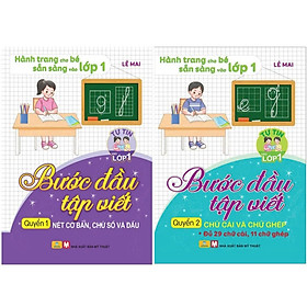 Combo 2 cuốn Bước đầu tập viết 