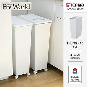 Mua TENMA Thùng Rác WhiteRash 45L JAPAN QUALITY  Có Nắp Hoặc Không Nắp  Nhựa Polypropelyn  Chống Bám Bụi