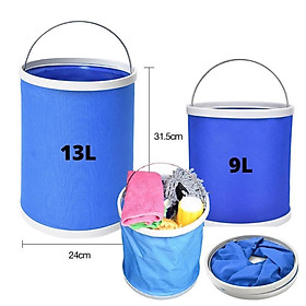 Mua Xô Đựng Nước Gấp Gọn Đa Năng  Thùng Chứa Nước Gấp Gọn 9l 13lít