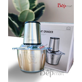 Mua Máy Xay Thịt Cối Inox LocknLock EJM172 (2 lít)   4 lưỡi dao sắt bén  2 tốc độ - Hàng chính hãng