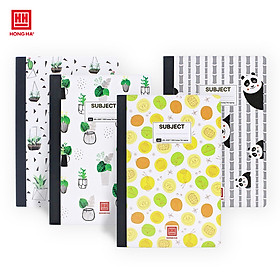 Sổ bìa bồi A4 260 trang Hồng Hà Subject - 4587