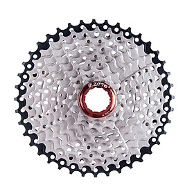 Bánh răng nhông xích xe đạp ZTTO bằng thép cường độ cao với lớp mạ niken bền,9 tốc độ 11-40T cassette