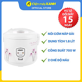 Mua Nồi cơm điện nắp gài Hommy JRC-180F 1.8L - Hàng chính hãng