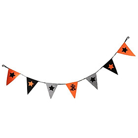 Trick or Treat Halloween Bunting Banner Pennant Garland Party Hanging Decor