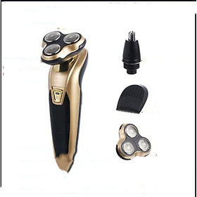 Máy Cạo Râu Tự Động Đa Năng 3 in 1 - Cạo Râu, Tỉa Lông Mũi, Tỉa Lông Tay Chân