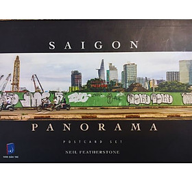  Postcard Set Saigon Panorama