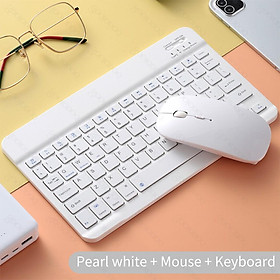 Mua Bộ Bàn Phím Và Chuột Bluetooth Không Dây Cho Điện Thoại/Máy Tính Bảng Đa Năng SIÊU Cute.abong