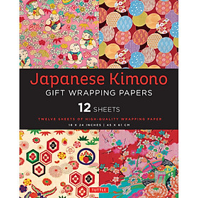 Ảnh bìa Japanese Kimono Gift Wrapping Papers