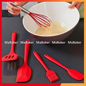 Bộ dụng cụ làm bánh 5 món chất liệu silicone cao cấp - MaBaker