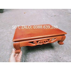 Kỷ để đồ gỗ hương cao cấp cỡ 30 x 40
