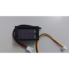 Đồng hồ đo dòng áp DC kỹ thuật số 100V 10A