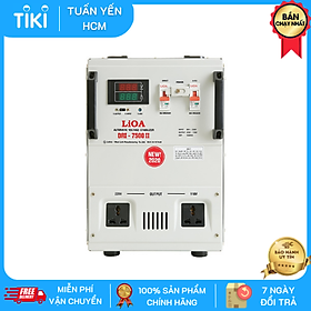 Mua Ổn áp lioa 7.5kva model DRI - 7500II đời mới nhất dây đồng 100%