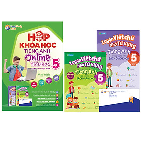 [Download Sách] Hộp Khóa Học Tiếng Anh Online Tiểu Học Lớp 5 (+ Kèm 2 Sách)