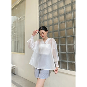 Yu cherry | quần nữ cơ bản có túi, nút gài annie's short yq022