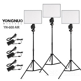 Mua Bộ 3 đèn led Yongnuo YN600 Air Hàng Chính Hãng