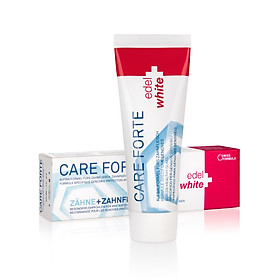 Kem Đánh Răng EDELWHITE CARE FORTE 75g - Hỗ trợ Sưng Viêm Nướu Lợi