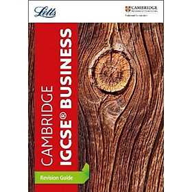 Letts Cambridge IGCSE - Cambridge IGCSE Business Studies Revision Guide