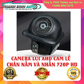 Camera lùi AHD cam lề, cạp lê, cập lề Chân Nấm và nhấn 720p HD Len Mắt Cá CHIP SONY Siêu Nét