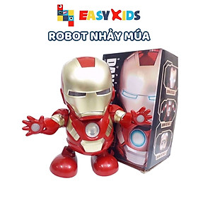 Robot Nhảy Múa Iron Man Người Sắt Đồ Chơi Siêu Nhân Robot Nhảy Múa Dance Hero