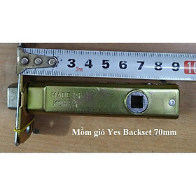  Khoá tay gạt hàn quốc YesKorea 33LS-010SS (70/50) inox lắp cho cửa dày 5 phân