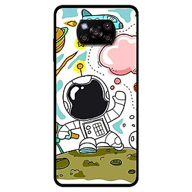 Ốp lưng dành cho Xiaomi Poco X3 - Phi Hành Gia Mây Hồng