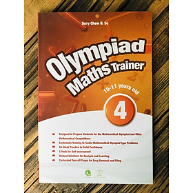 Sách: Olynpiad maths trainer 4 - Toán Dành Cho Trẻ Từ 10 - 12  tuổi