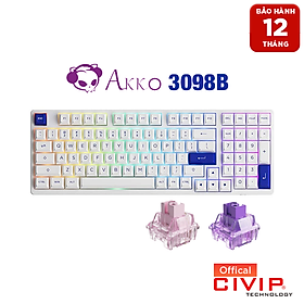 Mua Bàn phím cơ AKKO 3098B Multi-modes BOW/Black Gold - Hàng Chính Hãng