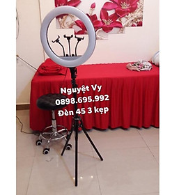Mua Đèn livestream 45cm 3 kẹp có điều khiển chỉnh ánh sáng từ xa