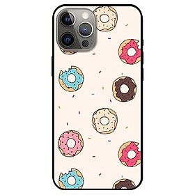 Ốp lưng dành cho Iphone 12 Mini - 12 / 12 Pro - 12 Pro Max mẫu Họa Tiết Bánh Donut