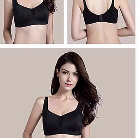 Áo Lót Đệm Mỏng Không Gọng Chống Tràn Ngực Nâng Đỡ Bầu Ngực Bản Dây To Độ Che Phủ Tốt