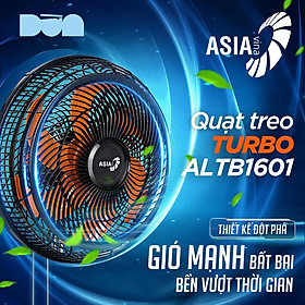 Hình ảnh (ASIA) Quạt treo Asia TURBO 6 cánh 80w - bán công nghiệp -  Hàng chính hãng