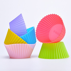 Khuôn Bánh Cupcake Silicon Khay Khuôn Muffin Nhiều Mẫu Mã Đẹp Đặc Sắc Tái Sử Dụng - CUPCAKESILI