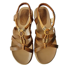 Hình ảnh Giày Sandal Nữ BIGGBEN Da Bò Thật SDN08