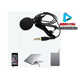 Mua Micro Đeo ve áo ghi âm  micro nhỏ hát karaoke cho điện thoai  Micro Livestream bán hàng