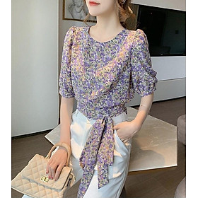 Lịch Sử Giá Áo Kiểu Họa Tiết Hoa Nhí Sang Trọng, 2 Màu Thích Hợp Mặc Công  Sở Hoặc Dạo Phố Cập Nhật 8/2023 - Beecost