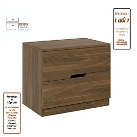 [Happy Home Furniture] DASH , Táp đầu giường - 2 ngăn kéo , 60cm x 40cm x 50cm ( DxRxC), THK_056