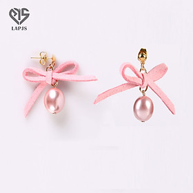 Bông tai Trang sức Nơ hồng cho nữ - SER 2387 -  -
