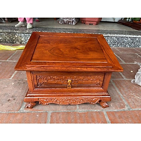 Mua bàn đọc kinh trạm khắc hoa sen gỗ hương