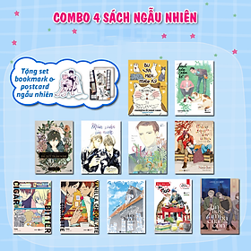 Combo 4 sách BL ngẫu nhiên - Tặng kèm set bookmark & postcard