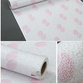 Mua 5m giấy decal cuộn tròn hồngDT42(45x500cm)