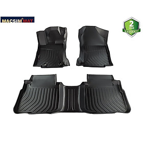 Thảm sd1 lót sàn chấm bi xe Subaru outback 2020+ Nhãn hiệu Macsim chất liệu nhựa TPE cao cấp màu đen