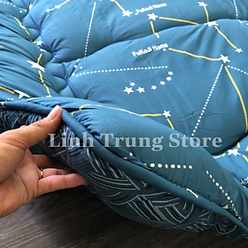 Nệm Bông Gòn Xuất Nhật, Nệm Trải Sàn Tiện Lợi, Đệm Văn Phòng Size 1m x 2m; 1.4m x 2m; 1.6m x 2m