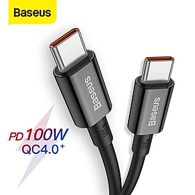 Mua DÂY SẠC NHANH BASEUS SUPERIOR SERIES FAST CHARGING DATA CABLE TYPE-C TO TYPE-C ( Hàng Chính Hãng)